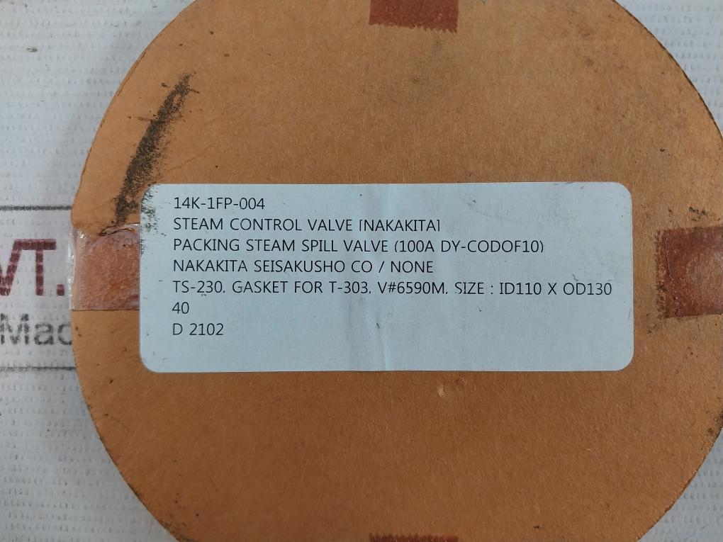 Nakakita Seisakusho 40 Gasket 14K-1Fp-004, 6590M 150-600Lb
