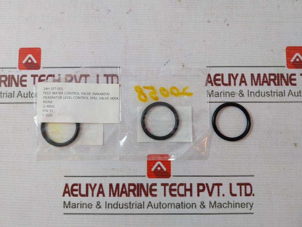 Nakakita Seisakusho 40 O-ring Kit 14H-1Ft-008 Feed Water Control Valve Gasket
