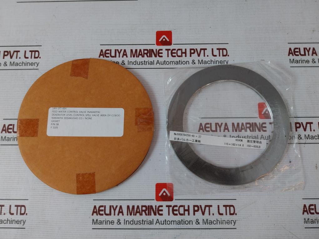 Nakakita Seisakusho 40 O-ring Kit 14H-1Ft-008 Feed Water Control Valve Gasket