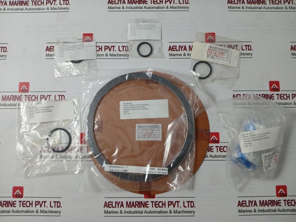 Nakakita Seisakusho 40 O-ring Packing Gasket Reducing Valve Kit 150-600Lb