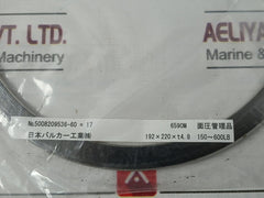Nakakita Seisakusho 40 O-ring Packing Gasket Reducing Valve Kit 150-600Lb