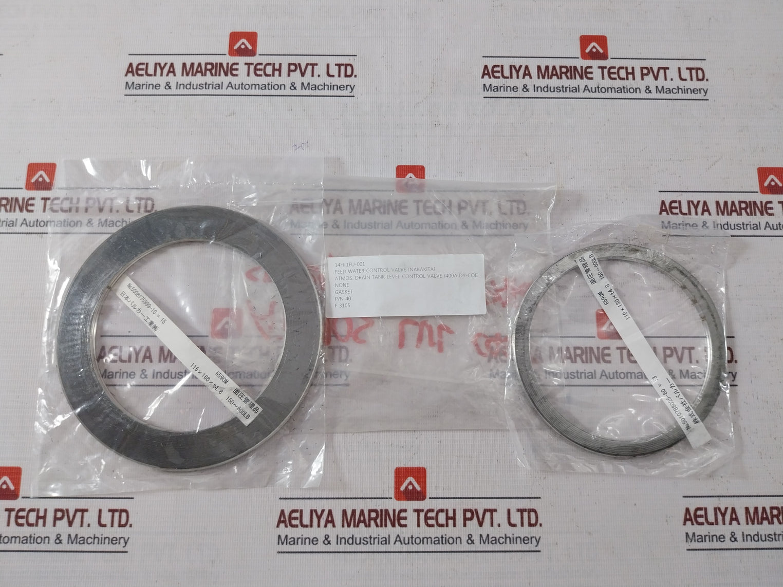 Nakakita Seisakusho 40 O Ring Packing Gasket Diaphragm Assembly Kit