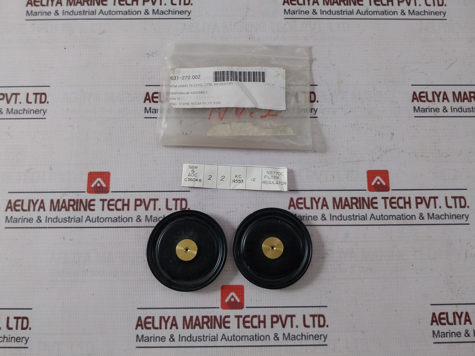 Nakakita Seisakusho 40 O Ring Packing Gasket Diaphragm Assembly Kit