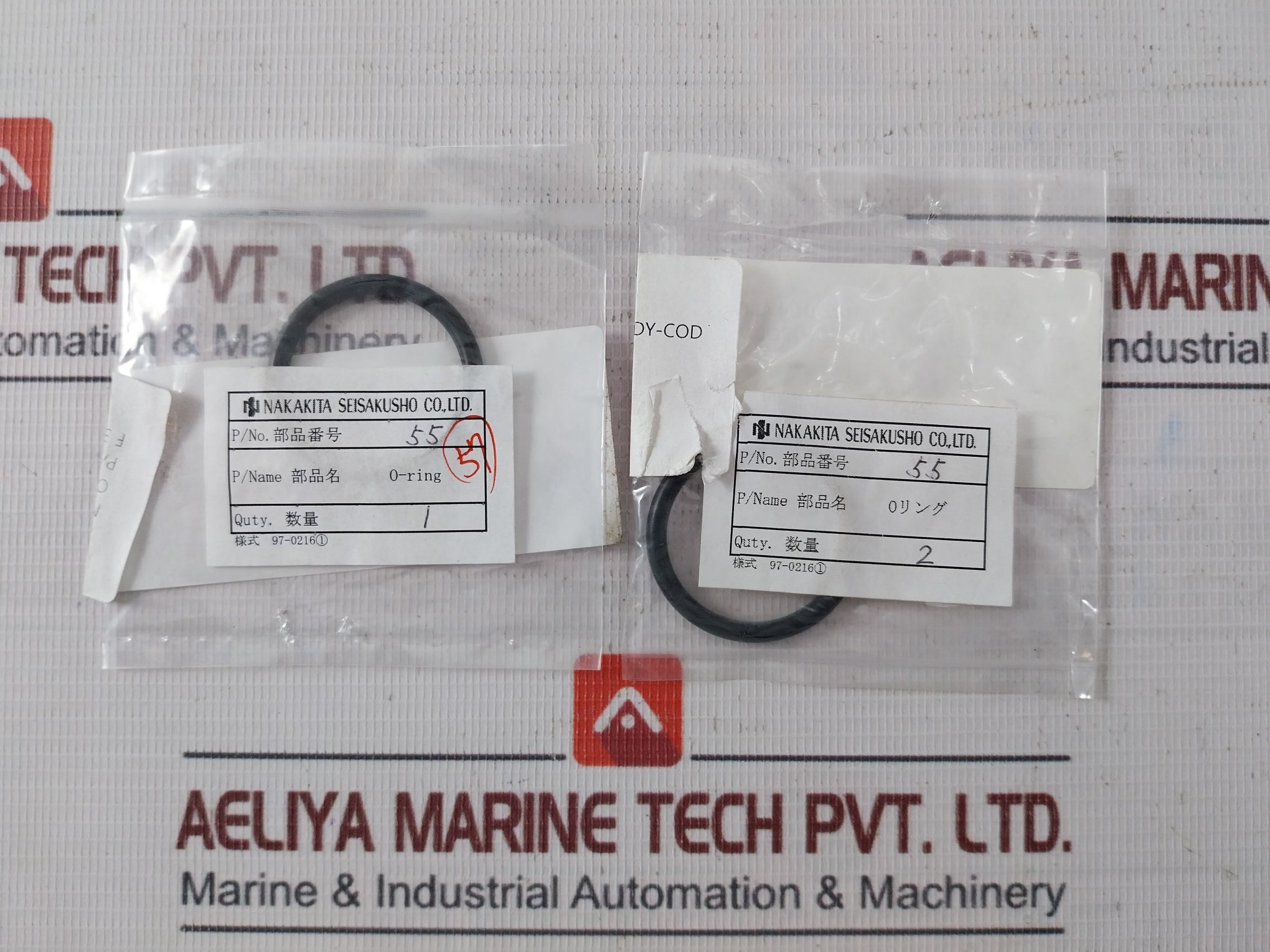 Nakakita Seisakusho 40 O Ring Packing Gasket Diaphragm Assembly Kit