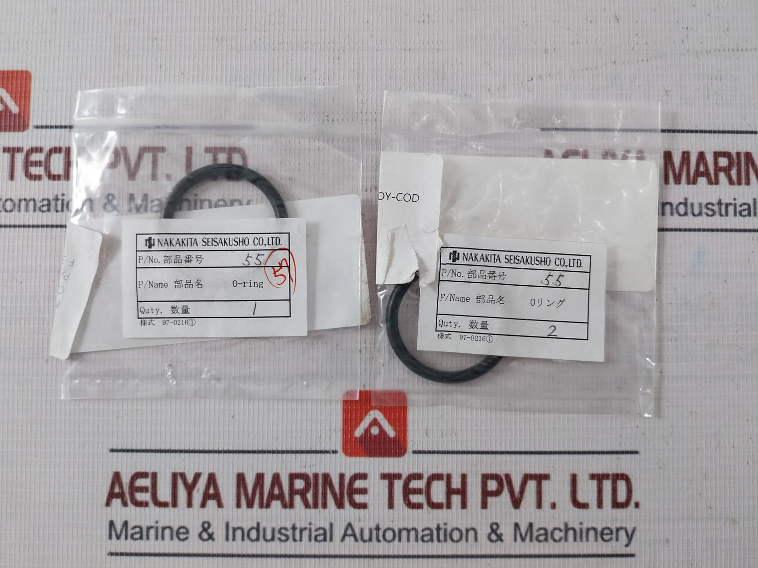 Nakakita Seisakusho 40 O Ring Packing Gasket Diaphragm Assembly Kit