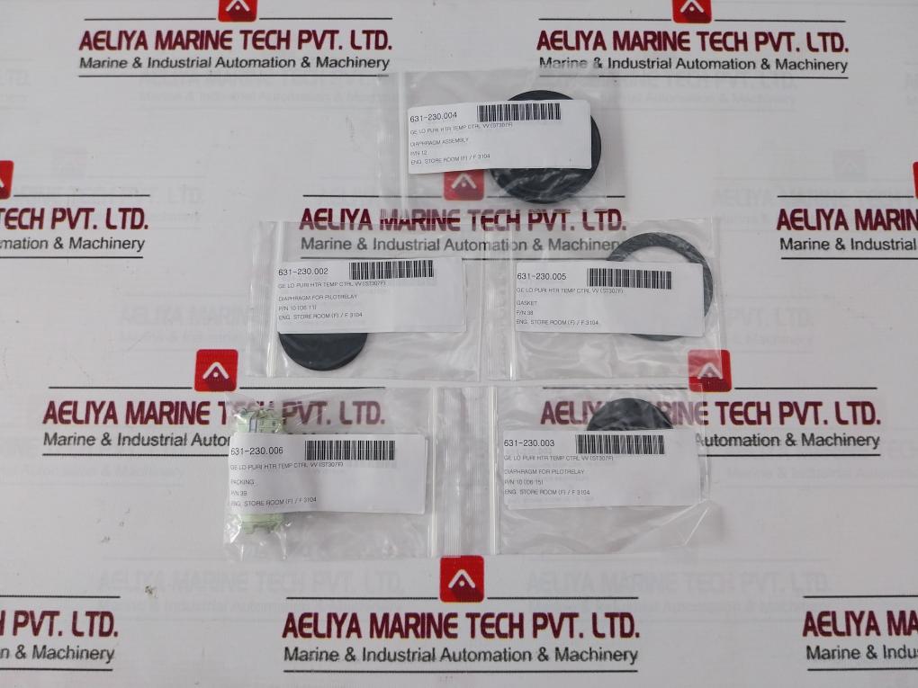 Nakakita Seisakusho 4519-4 Temperature Control Valve & Diaphragm Gasket Kit