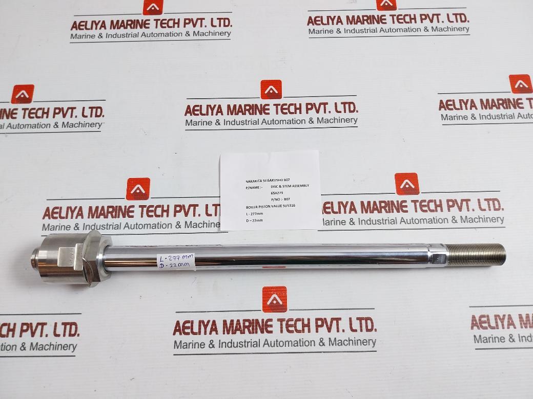 Nakakita Seisakusho 6Sa279 Disc & Stem Assembly For Reducing Valve