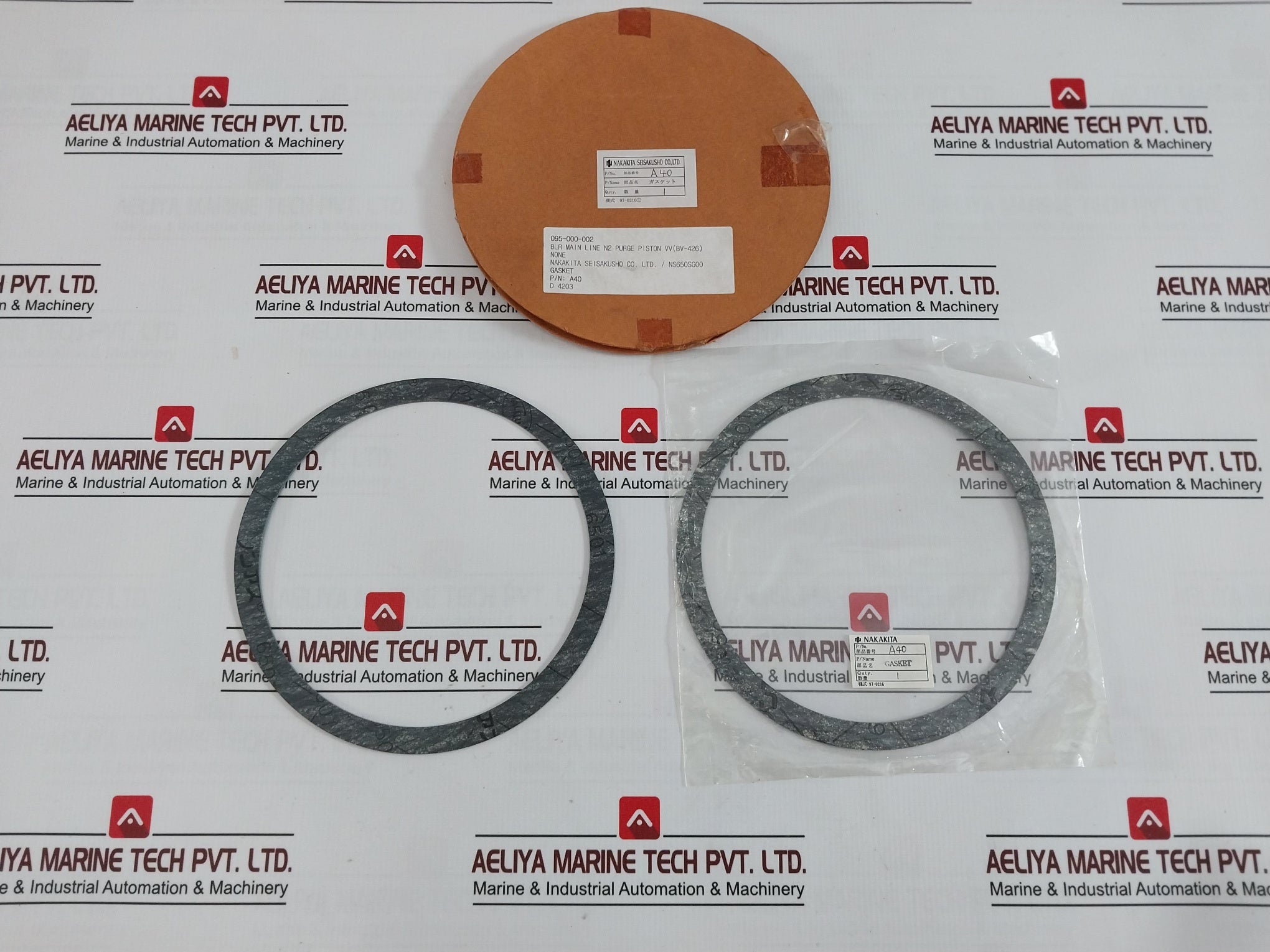 Nakakita Seisakusho A40 Boiler Piston Valve Packing &amp; O-ring Kit Bv-426 8 Mm