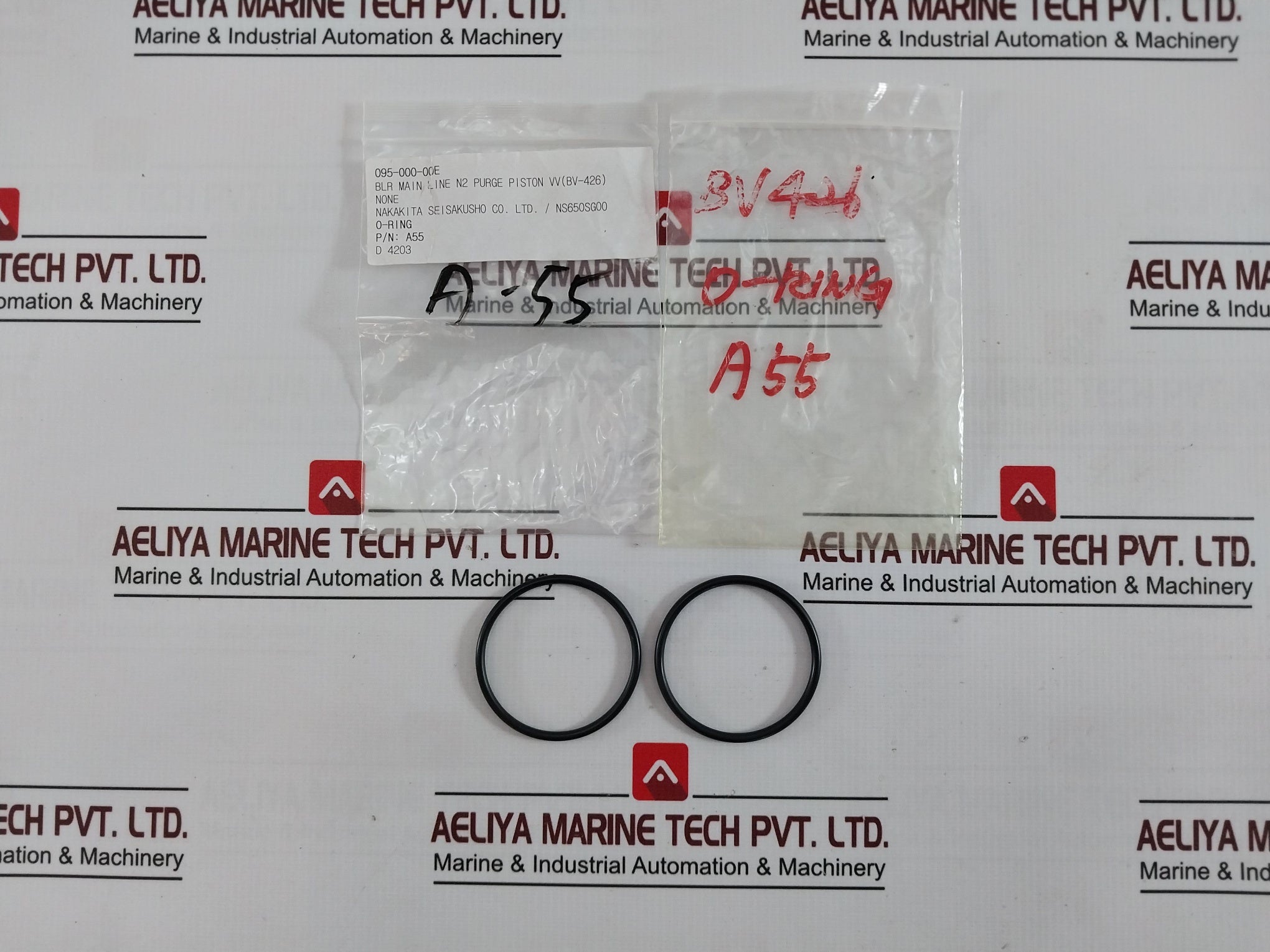 Nakakita Seisakusho A40 Boiler Piston Valve Packing & O-ring Kit Bv-426 8 Mm