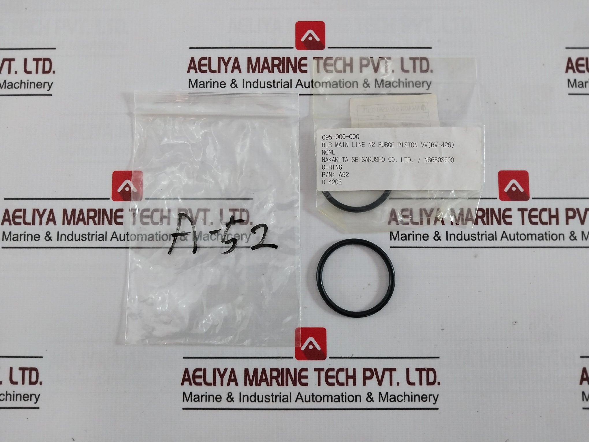 Nakakita Seisakusho A40 Boiler Piston Valve Packing & O-ring Kit Bv-426 8 Mm