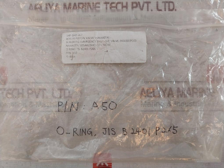 Nakakita Seisakusho A51 Boiler Piston Valve Packing & O-ring Kit A53