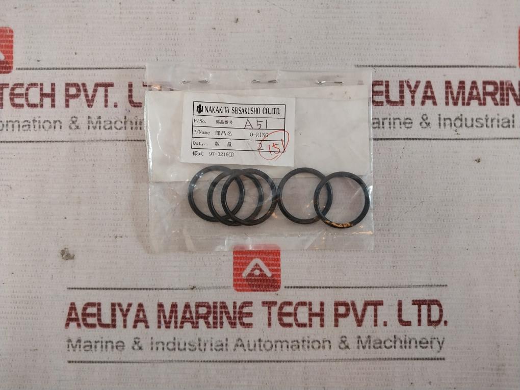 Nakakita Seisakusho A51 Boiler Piston Valve Packing & O-ring Kit A53