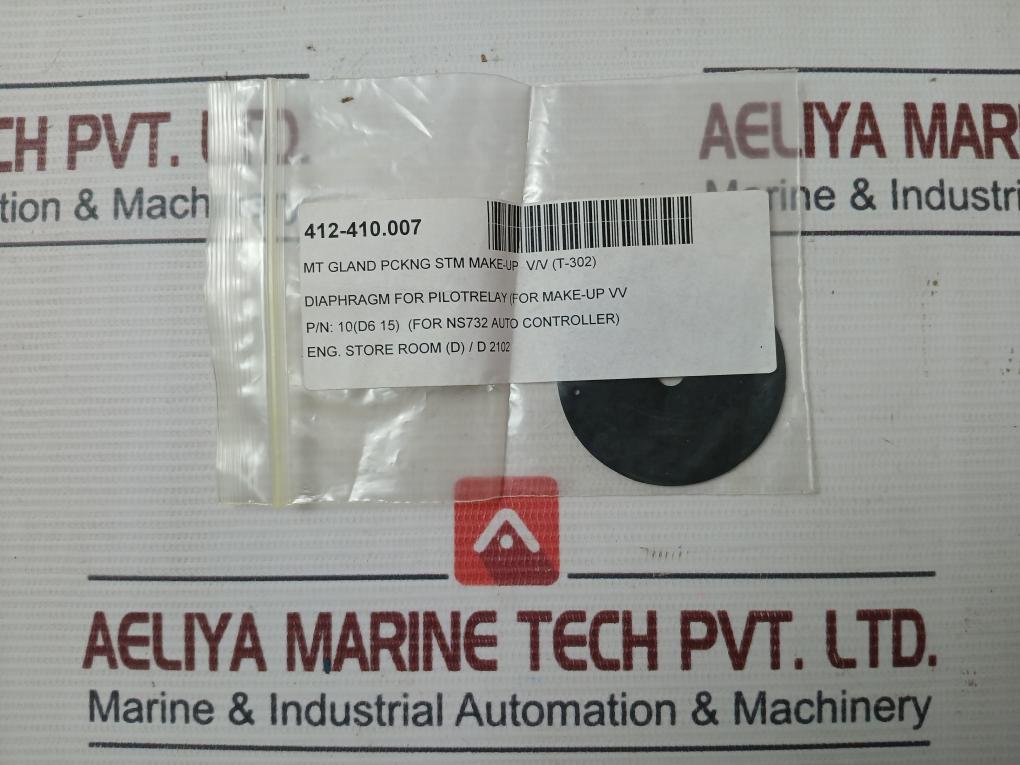 Nakakita Seisakusho Diaphragm Assy For Pilot Relay & Make-up V/V Kit Ns732 Ns953