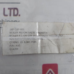 Nakakita Seisakusho Jis B2401 P385 O Ring