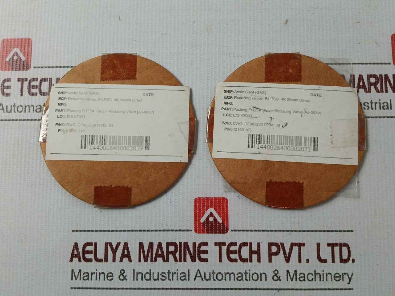 Nakakita Seisakusho K3100.145 Steam Reducing Valve Parts Kit K3100.120 K3100.210