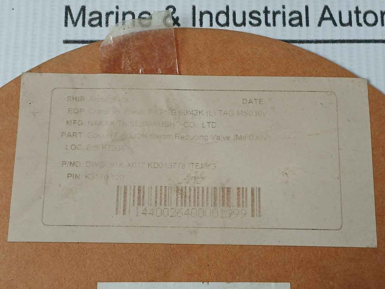 Nakakita Seisakusho K3350115 Bonnet Gasket Kit