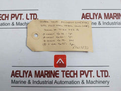 Nakakita Seisakusho Kd013730 Level Control Valve Kit