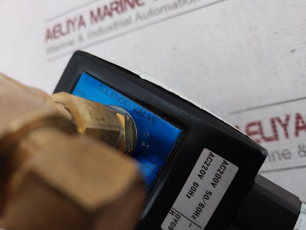 Nakakita Seisakusho Ns648 002B 3 Way Solenoid Valve Ac200V 50/60Hz M2015