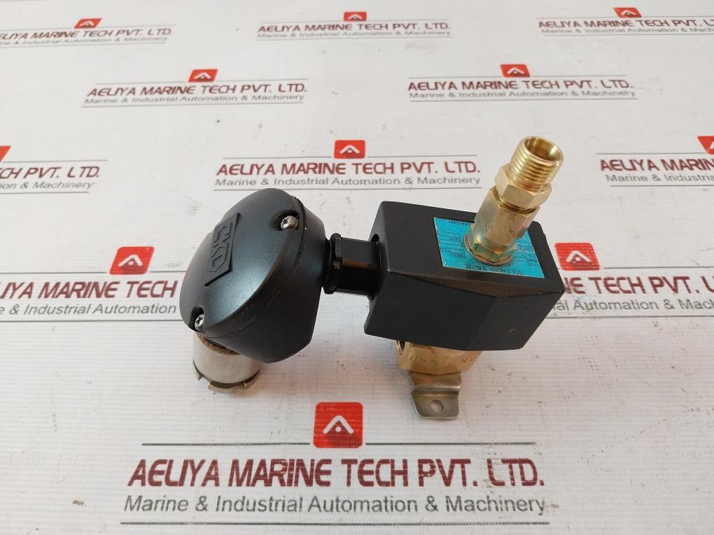 Nakakita Seisakusho Ns648 002B Solenoid Valve Ac200V 50/60 0-10 Kgf/Cm2