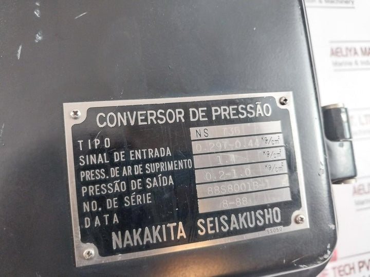 Nakakita Seisakusho Ns 736 Pressure Converter 88S8001B-1