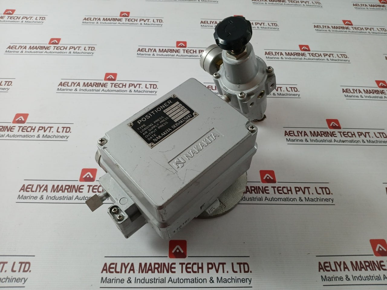 Nakakita Seisakusho Ns737D-c Positioner With Filter Regulator Ns770C 5 Kgf/Cm2