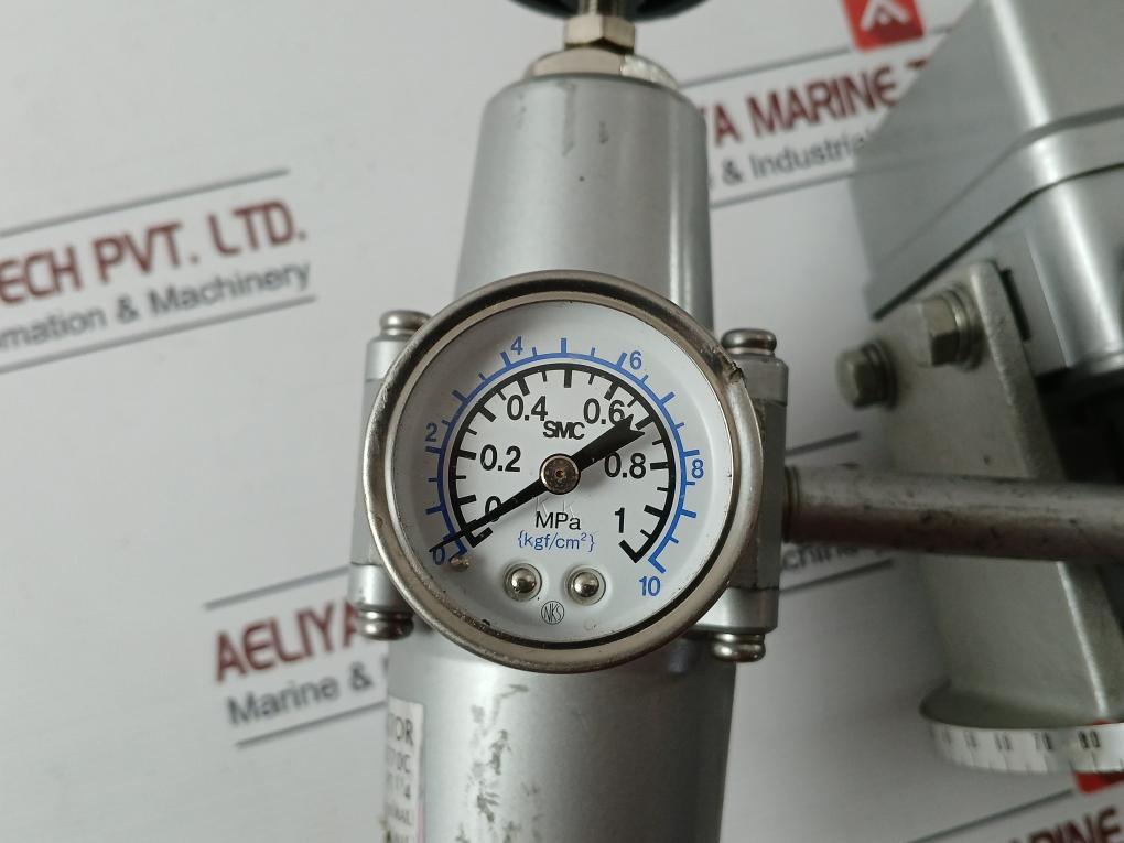 Nakakita Seisakusho Ns737D-c Positioner With Filter Regulator Ns770C 5 Kgf/Cm2