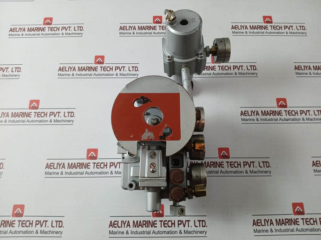 Nakakita Seisakusho Ns737D-c Positioner With Filter Regulator Ns770C 5 Kgf/Cm2