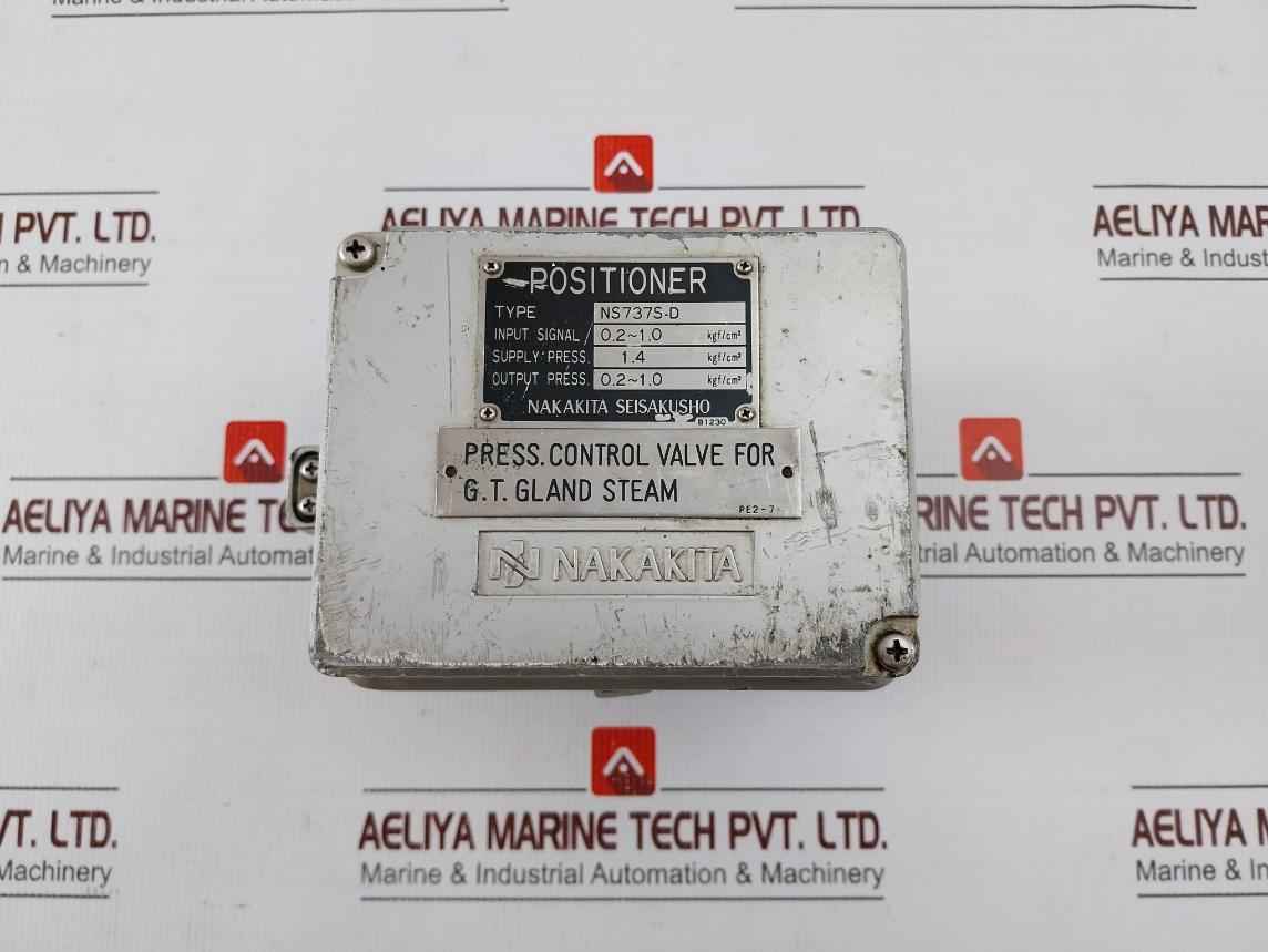 Nakakita Seisakusho Ns737S-d Pneumatic Positioner 0.2-1.0 Kgf/Cm2 B1230
