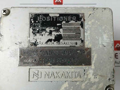 Nakakita Seisakusho Ns737S-d Positioner 0.2-1.0 Kgf/Cm2 Pe2-17V