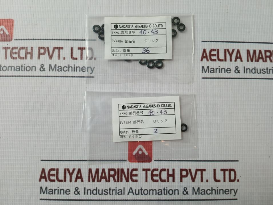Nakakita Seisakusho Ns737S-d Repair Kit For Positioner 9, 11, 20, 45, 44, 40, 43