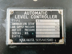 Nakakita Seisakusho NS 754 2-R Automatic Level Controller 1.4 kgf/cm2