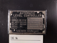 Nakakita Seisakusho Ns 754A 2-r Automatic Level Controller 1.4 Kgf/Cm2