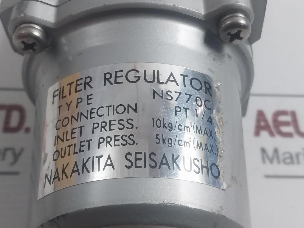 Nakakita Seisakusho Ns770C Filter Regulator Pt 1/4