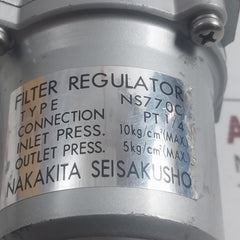 Nakakita Seisakusho Ns770C Filter Regulator Pt 1/4