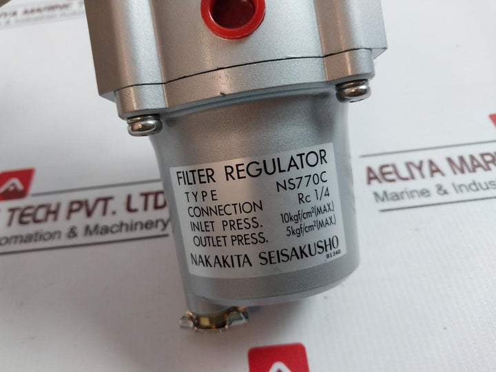 Nakakita Seisakusho Ns770C Filter Regulator B1340 400A Dy-codof600 14K-1Fm-006