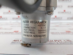 Nakakita Seisakusho Ns770C Filter Regulator Rc 1/4 Cl 1.5 B1339