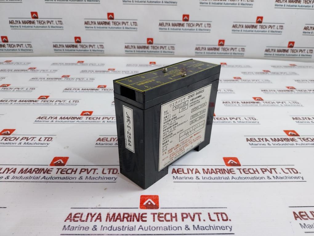 Nakakita Seisakusho Ns971-zb Zener Barrier 2g4 Dc24v, 31ma Dc/ac 250v