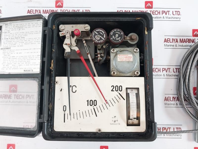 Nakakita Seisakusho Nstm732 Temperature Controller Te2-30C 0-200Â°C 1.4 Kgf/Cm2