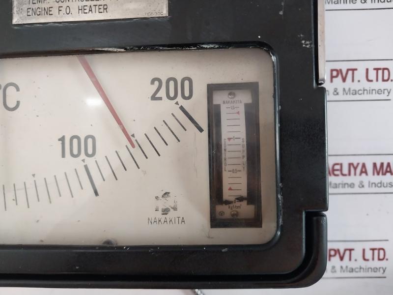 Nakakita Seisakusho Nstm732 Temperature Controller Te2-30C 0-200Â°C 1.4 Kgf/Cm2