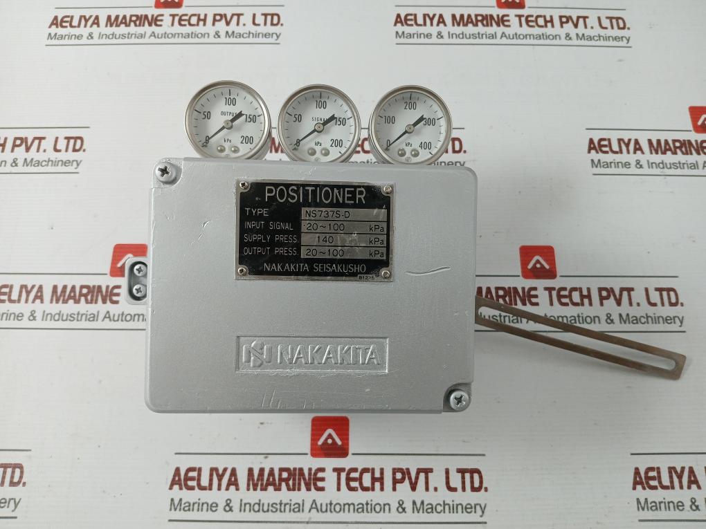 Nakakita Seisakusho Pneumatic Positioner Part No.Ns737S-d