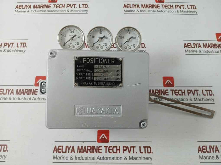 Nakakita Seisakusho Pneumatic Positioner Part No.Ns737S-d