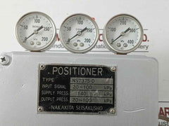 Nakakita Seisakusho Pneumatic Positioner Part No.Ns737S-d