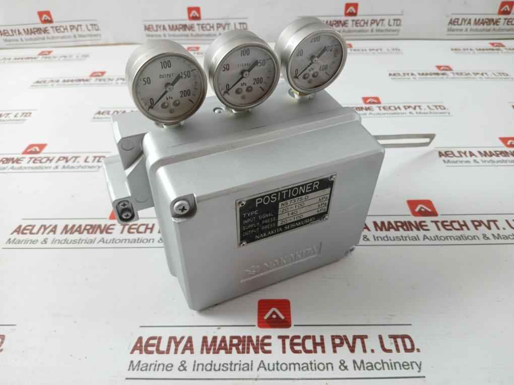 Nakakita Seisakusho Pneumatic Positioner Part No.Ns737S-d