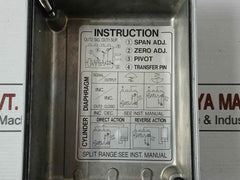 Nakakita Seisakusho Pneumatic Positioner Part No.Ns737S-d