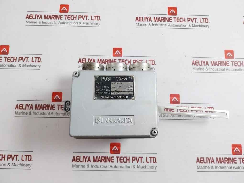 Nakakita Seisakusho Positioner 0.2-1.0 Kgf/Cm2 Part No: Ns737S-d