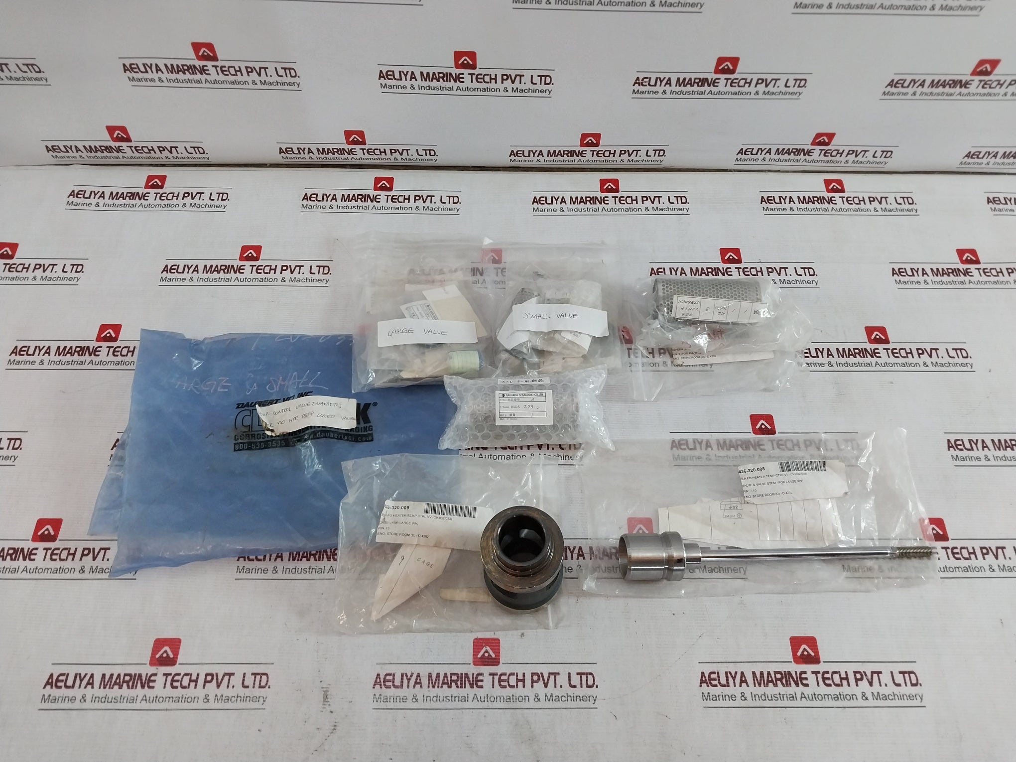 Nakakita Seisakusho Scs-24 Valve & Stem, Screen, Diaphragm, Gasket Packing Set