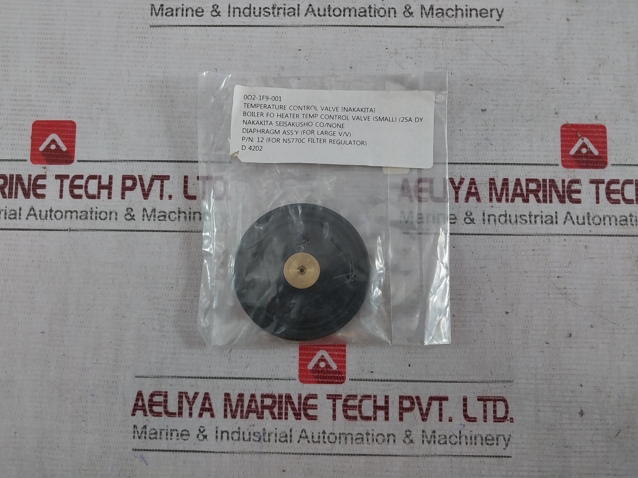 Nakakita Seisakusho Scs-24 Valve & Stem, Screen, Diaphragm, Gasket Packing Set