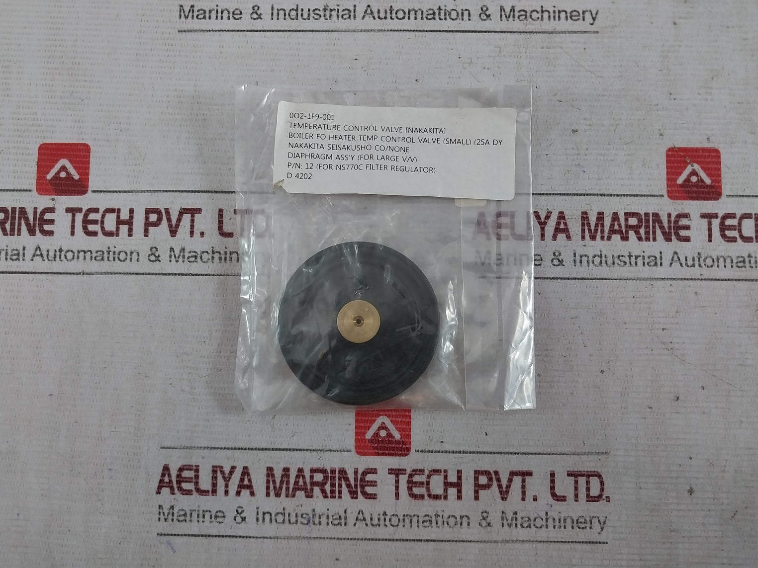 Nakakita Seisakusho Scs-24 Valve & Stem, Screen, Diaphragm, Gasket Packing Set