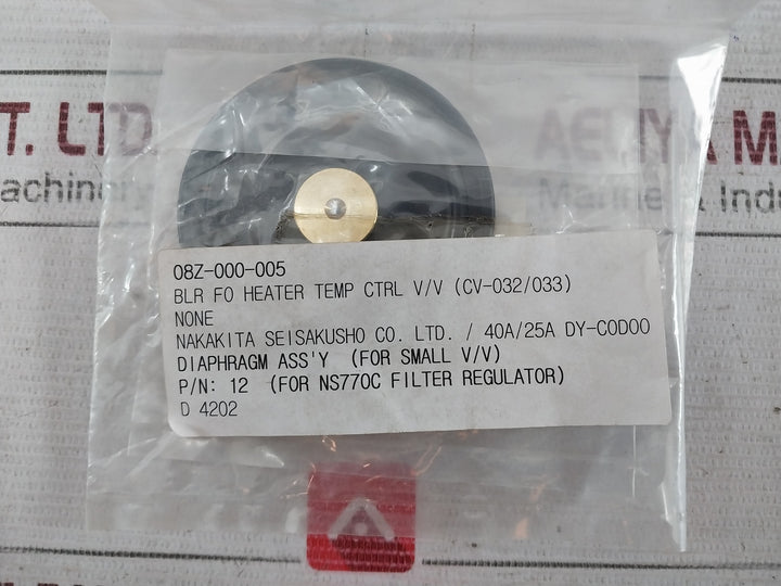 Nakakita Seisakusho Scs-24 Valve & Stem, Screen, Diaphragm, Gasket Packing Set