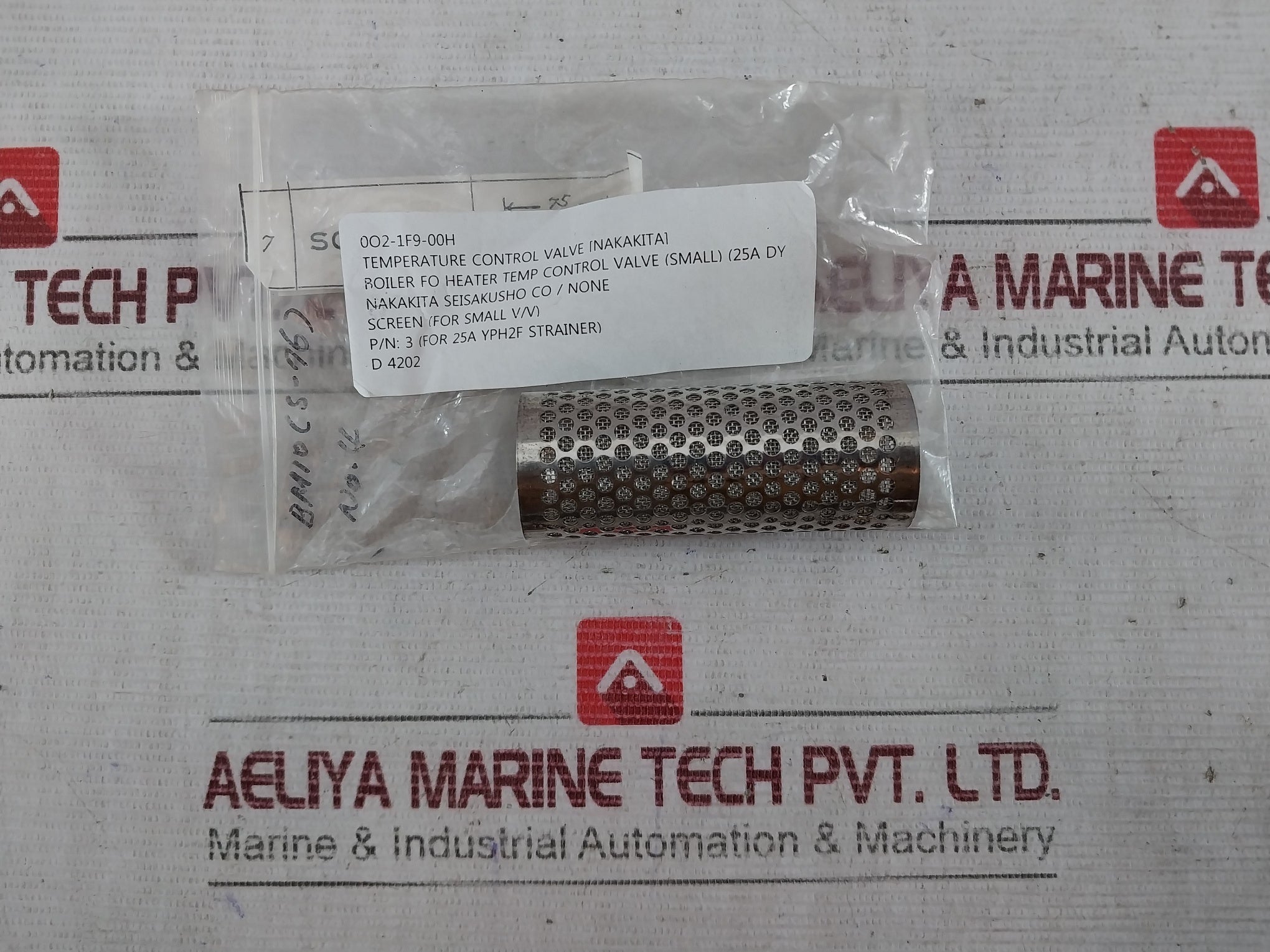 Nakakita Seisakusho Scs-24 Valve & Stem, Screen, Diaphragm, Gasket Packing Set